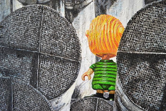 Paintings By the Book: paintings exhibition by Anton Terziev